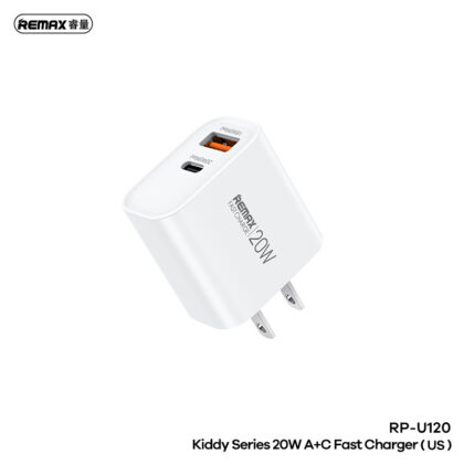 REMAX 20W Travel Adapter RP-U120 (UK Plug)